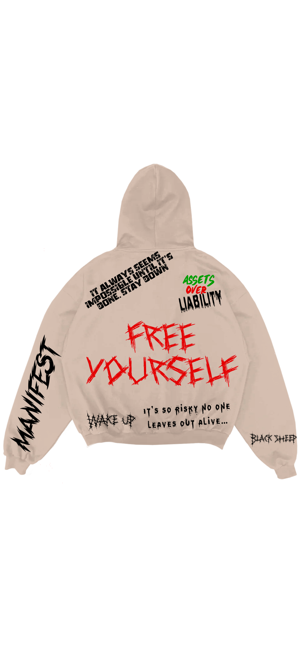 “Talk To the People” collection hoodie
